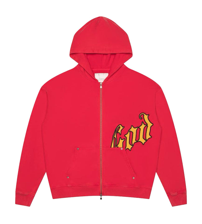 Godspeed OG Logo Sweatsuit V2 Red/Yellow Main Image
