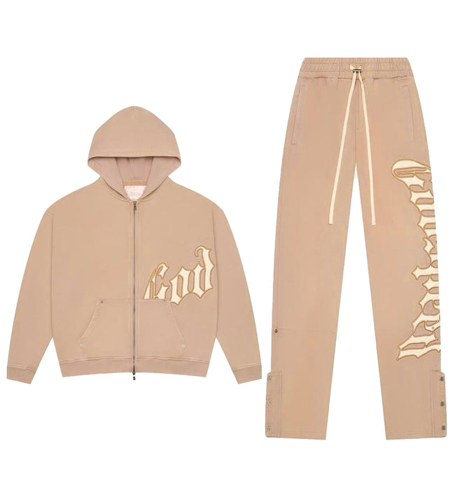 Godspeed OG Logo Sweatsuit V2 Sand Hover Image