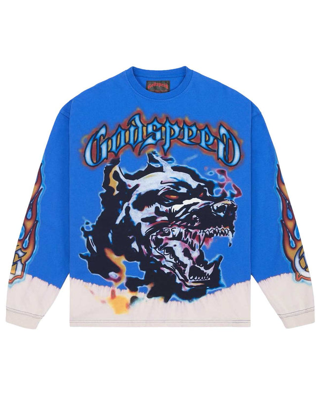Godspeed Off The Leash L/S Tee Royal Blue Hover Image