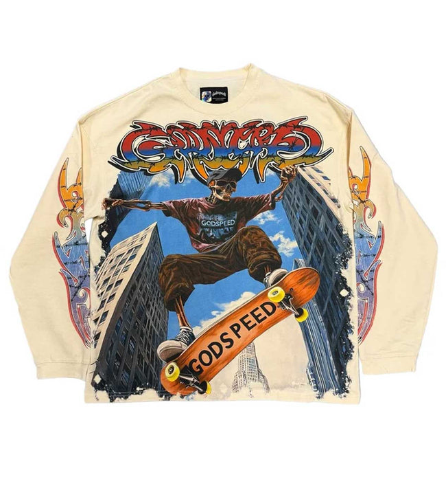 Godspeed Ollie L/S Tee Bone Hover Image