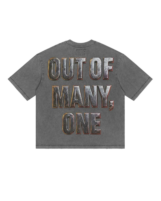 Godspeed Omerta Tee Ash Grey Main Image
