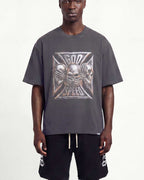 Godspeed Omerta Tee Ash Grey