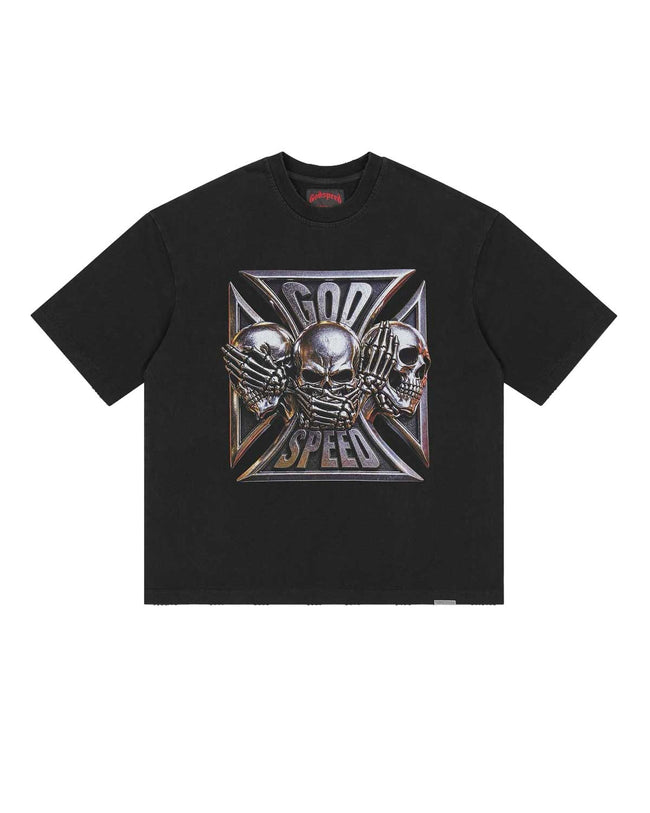 Godspeed Omerta Tee Black Hover Image