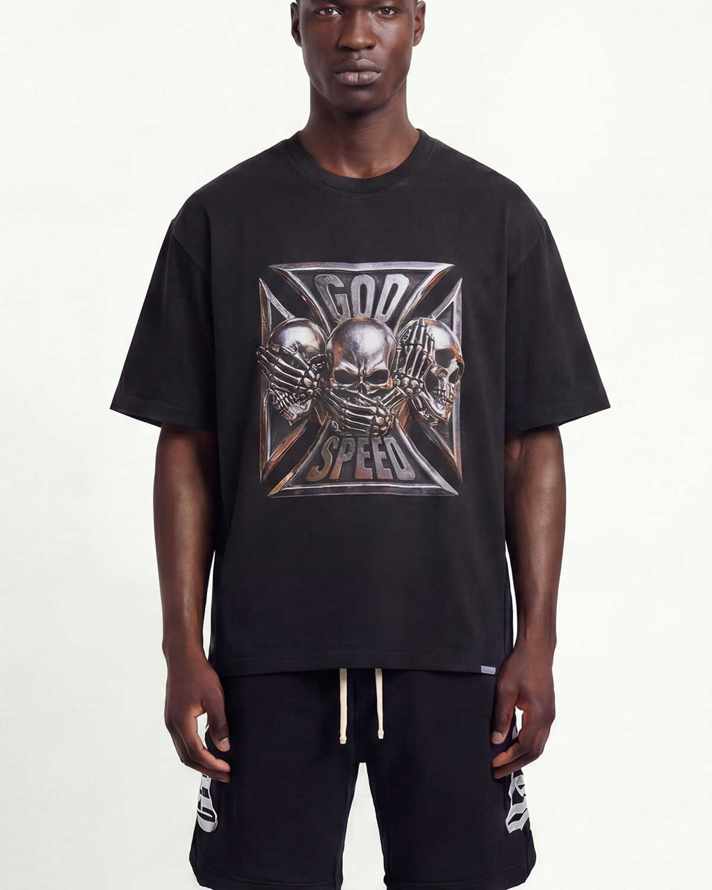 Godspeed Omerta Tee Black