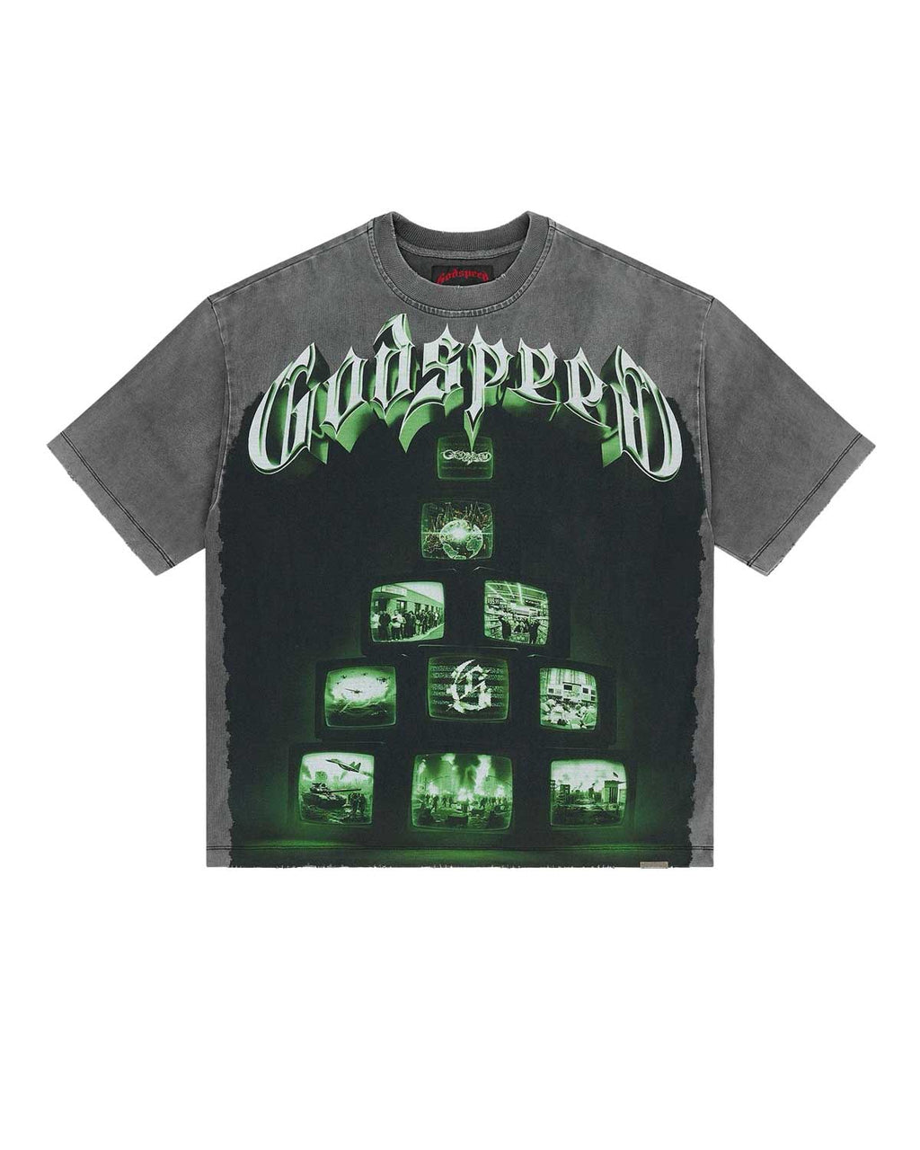 Godspeed Overstimulation Tee Grey