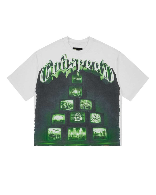 Godspeed Overstimulation Tee White Hover Image