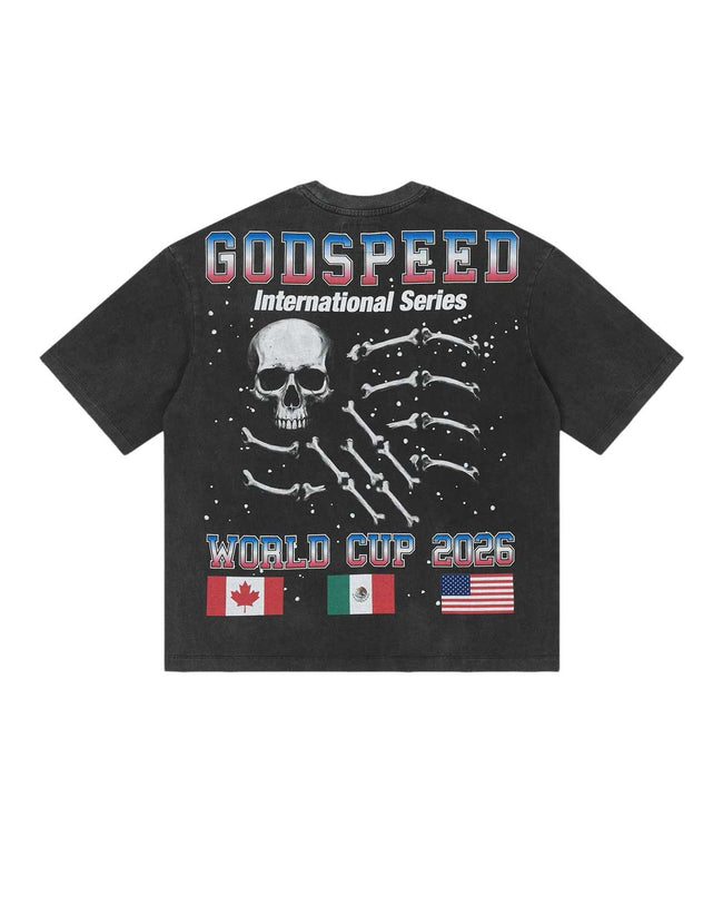 Godspeed Planet Futbol Tee Black Main Image