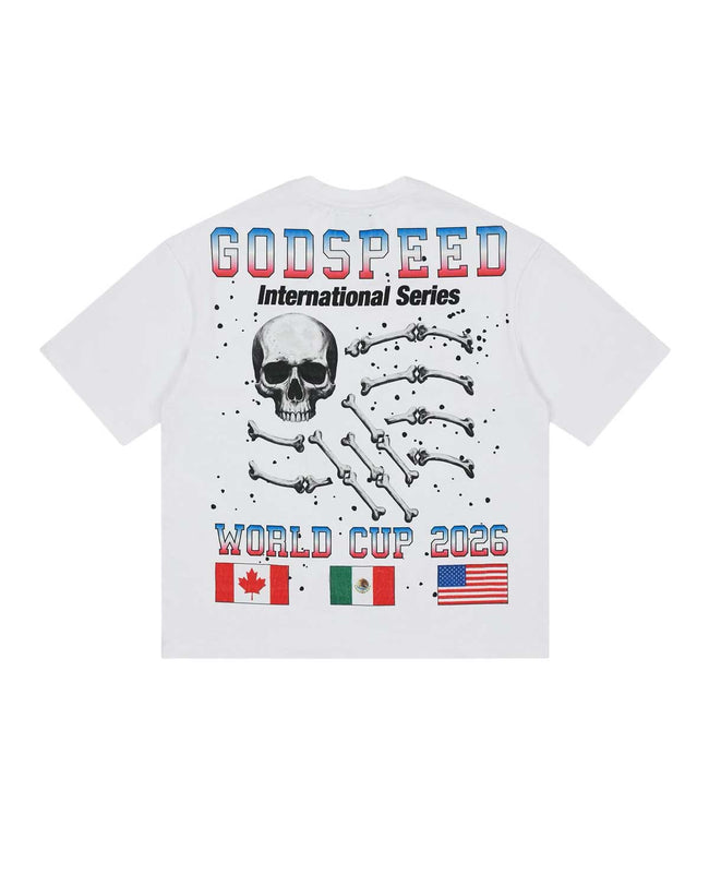 Godspeed Planet Futbol Tee White Main Image