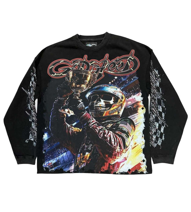 Godspeed Podium Dreams L/S Tee Black Hover Image