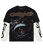 Godspeed Space Traveler Layered Tee Black