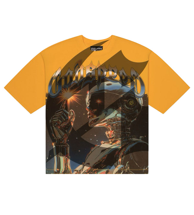 Godspeed Sputnik Moment Tee Yellow Hover Image