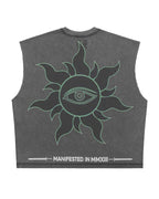 Godspeed Sunken Liberty Sleeveless Tee Grey Wash