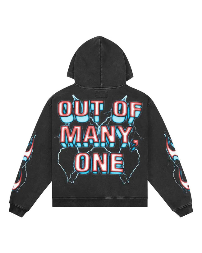 Godspeed Supreme Reign Hoodie Black Wash Main Image