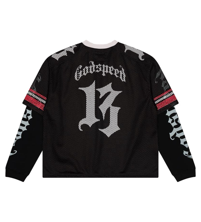 Godspeed TD Layered Jersey Black/Red Main Image