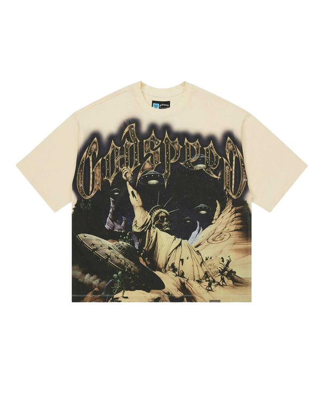 Godspeed The Landing Tee Bone Hover Image