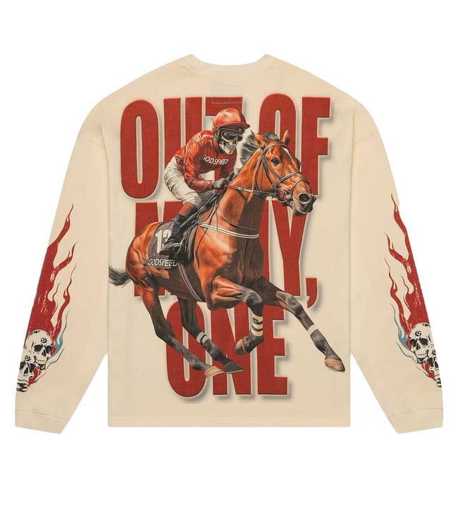 Godspeed Thorough L/S Tee Bone Main Image