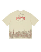 Godspeed Tokyo Skyline Tee Bone