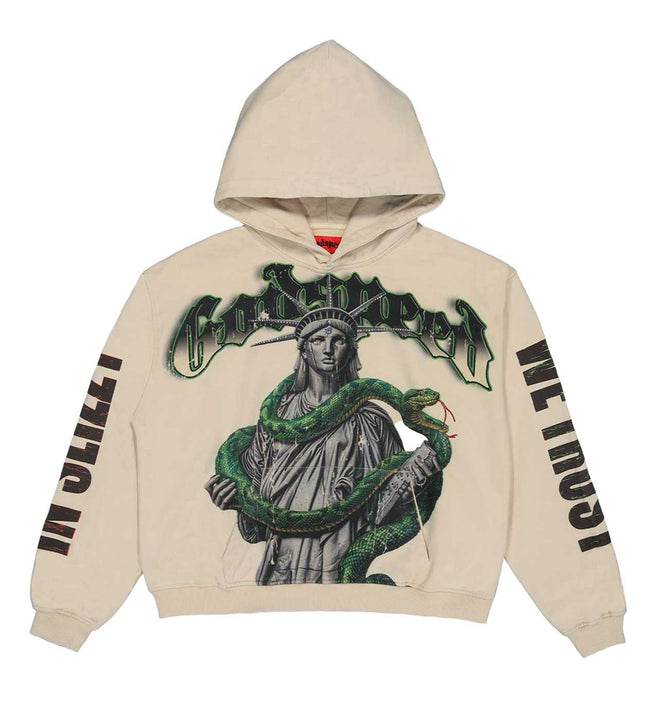 Godspeed Top 5 Slizzy VVS Hoodie Bone Hover Image