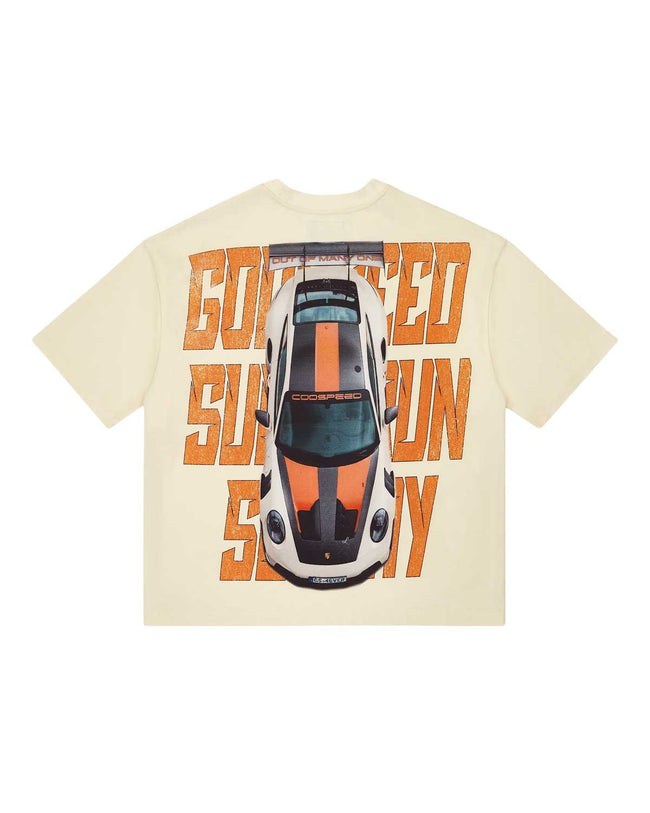 Godspeed Track Mode Miami Superrun Tee Bone Main Image