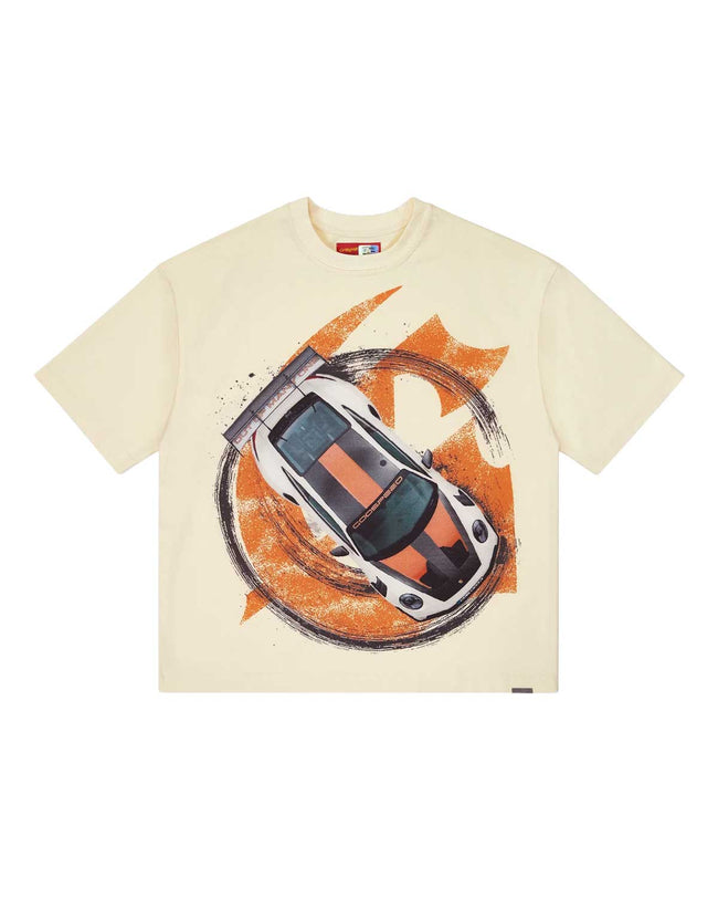 Godspeed Track Mode Miami Superrun Tee Bone Hover Image