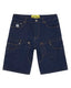 Godspeed Twin Panel Denim Shorts Raw Blue