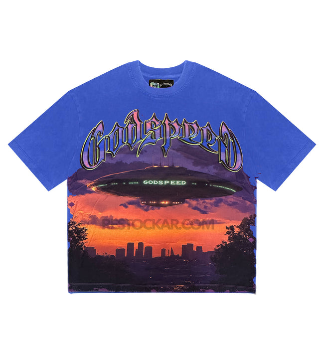 Godspeed U.A.P Tee Royal Wash Hover Image