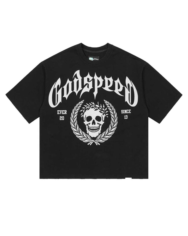 Godspeed Victor Crest Tee Black Hover Image