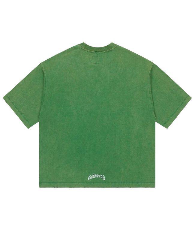 Godspeed Victor Crest Tee Green Main Image