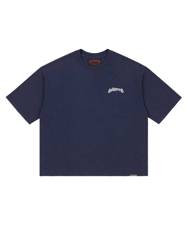 Godspeed Vital Necessi Tee Navy Hover Image