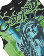 Godspeed Voltage Sleeveless Tee Black/Green