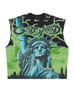 Godspeed Voltage Sleeveless Tee Black/Green