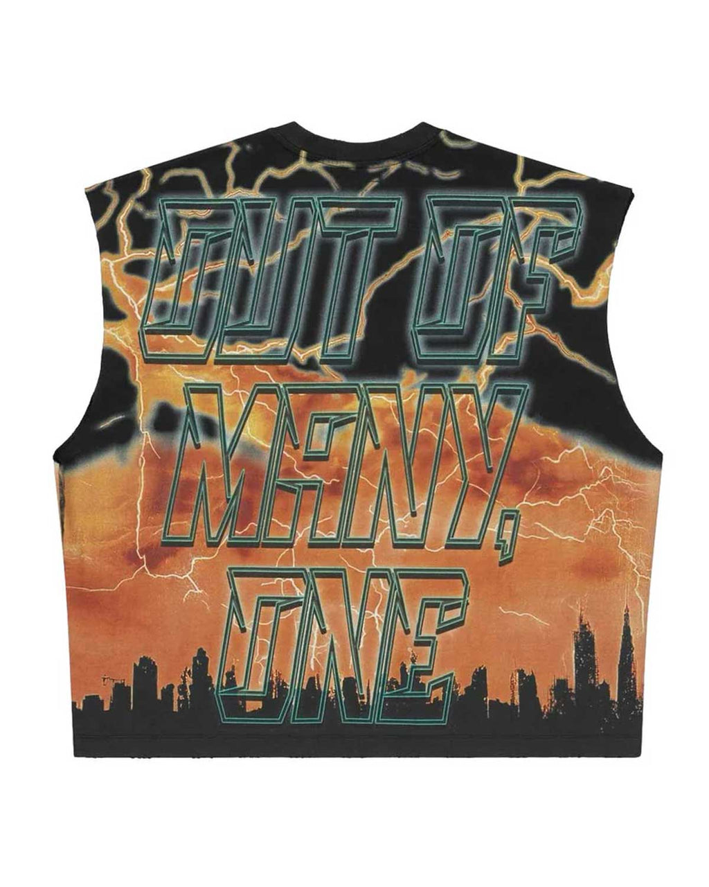 Godspeed Voltage Sleeveless Tee Black/Orange