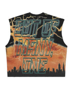 Godspeed Voltage Sleeveless Tee Black/Orange