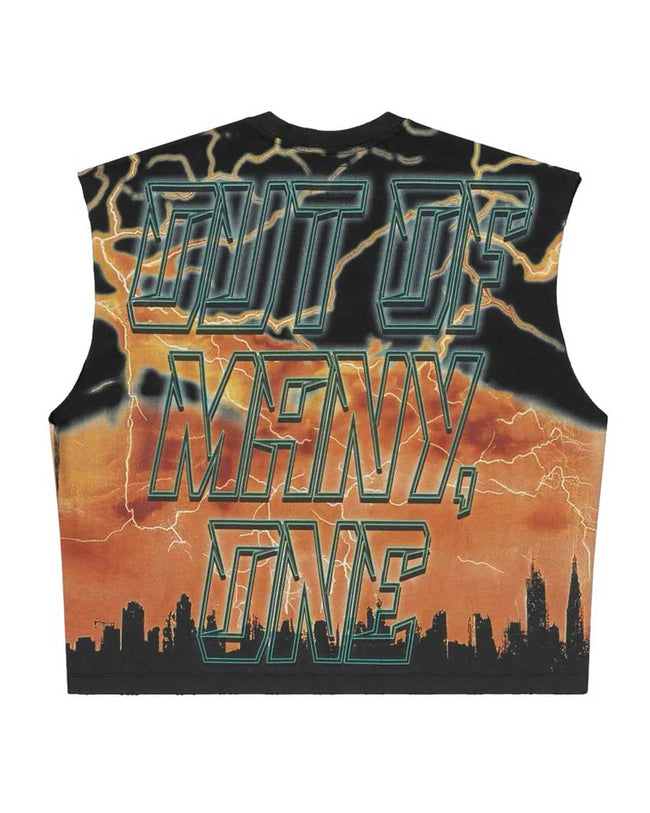Godspeed Voltage Sleeveless Tee Black/Orange Main Image