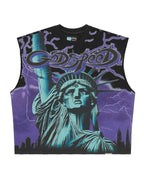 Godspeed Voltage Sleeveless Tee Black/Purple
