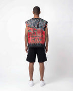 Godspeed Voltage Sleeveless Tee Black/Red