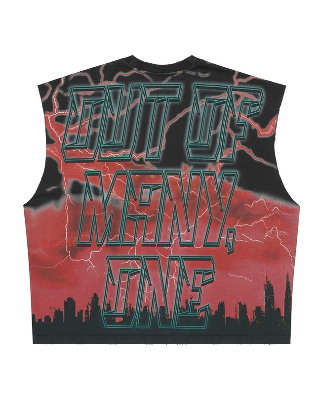 Godspeed Voltage Sleeveless Tee Black/Red Main Image