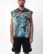Godspeed Voltage Sleeveless Tee Black/Wolf Grey