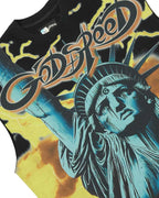 Godspeed Voltage Sleeveless Tee Black/Yellow