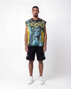 Godspeed Voltage Sleeveless Tee Black/Yellow