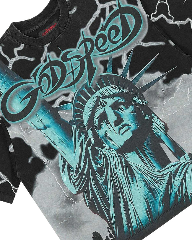 Godspeed Voltage Tee Black/Wolf Grey Main Image