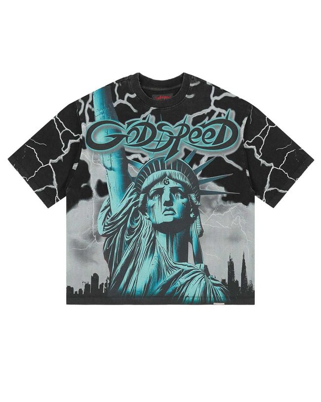 Godspeed Voltage Tee Black/Wolf Grey Hover Image