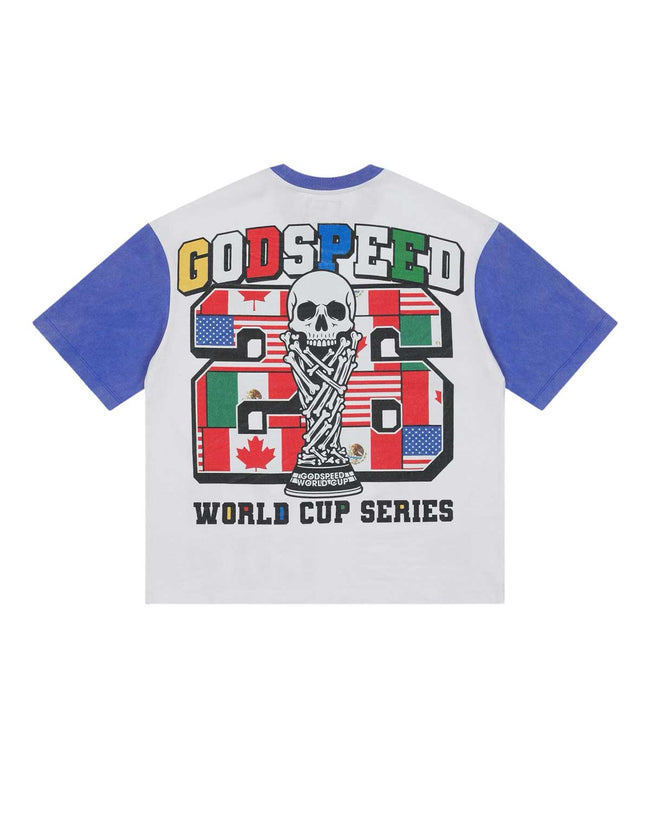 Godspeed '26 GSWC Vintage Tee White/Blue Main Image